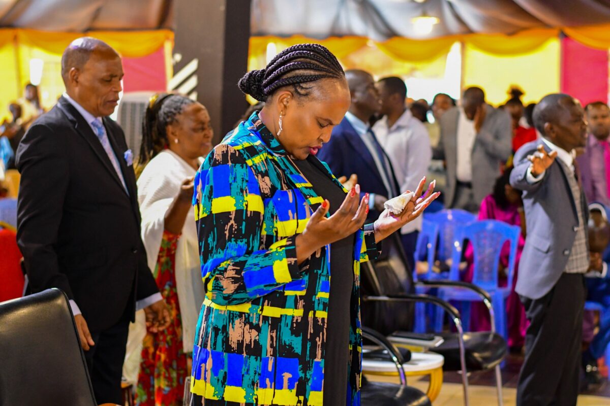 Rev Esther Worshipping